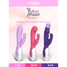 Silicone Sex Products Rabbit Vibrator for Female Clitoris Massage